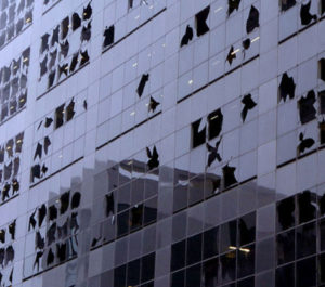 hurricane window damage